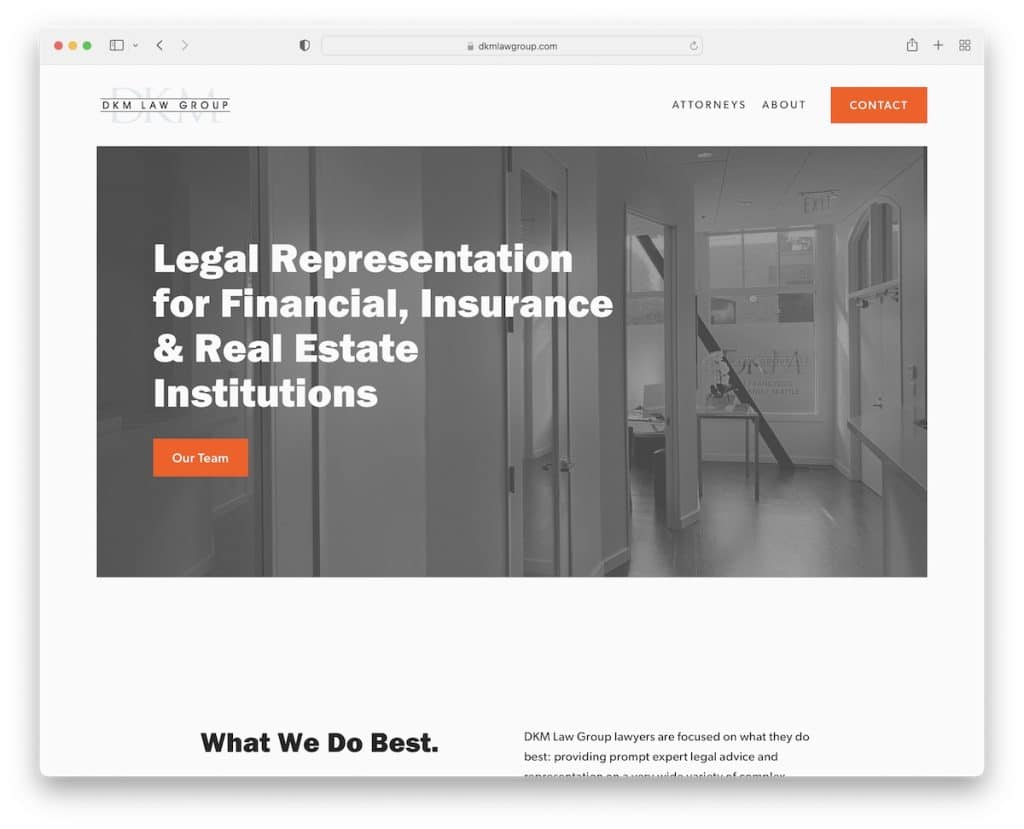 site web du groupe de droit dkm