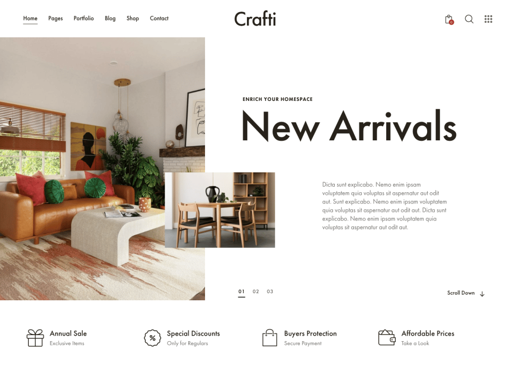 Handwerk | Handmade, Handcraft & Artisan WordPress Theme für Kreative