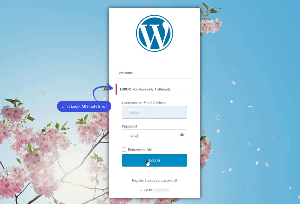 Batasi Upaya Login