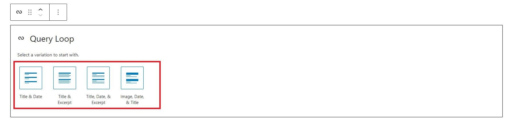 สร้าง Query Loop Block - ขั้นตอนที่ 4