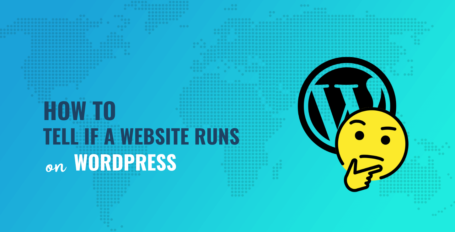 Comment savoir si un site Web est WordPress