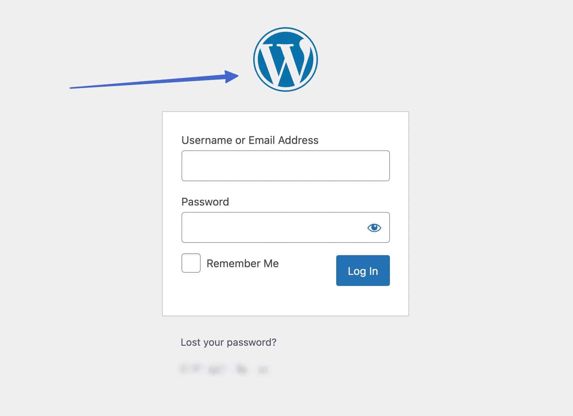 atterrir sur la page de connexion wordpress est de savoir comment savoir si un site Web est WordPress