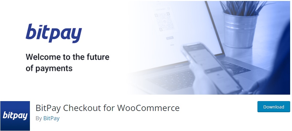 woocommerce 的 bitpay 结帐在 wordpress 中接受比特币付款