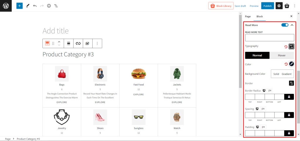 ProductX WooCommerce 產品類別 #3:創建和自定義指南 14 Read More Settings PC#3