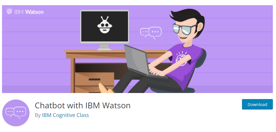 ปลั๊กอิน ibm watson chatbots สำหรับเวิร์ดเพรส