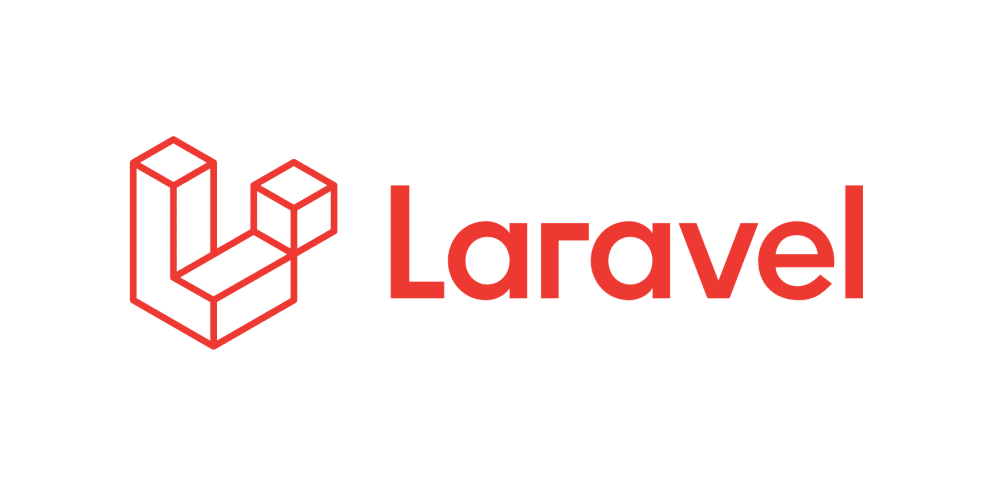 Logo-ul oficial al lui Laravel cu cuvântul