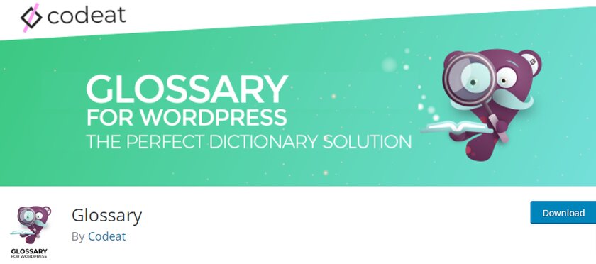 wordpress için sözlük