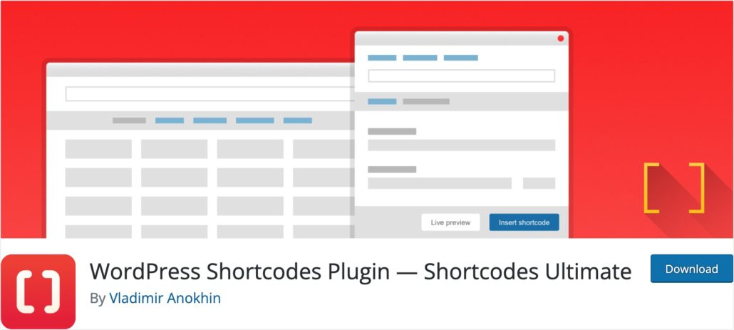 Plugin Ultime Shortcodes