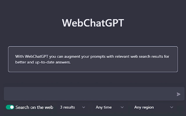 這是提高工作效率的 8 個必備 ChatGPT Chrome 擴展程序 5 webchatgpt 569