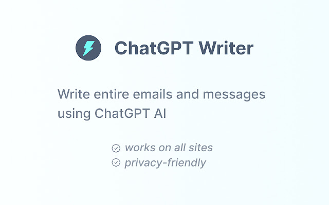 這是提高工作效率的 8 個必備 ChatGPT Chrome 擴展程序 2 chatgpt writer 832