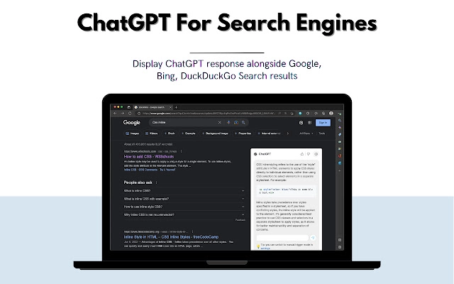 這是提高工作效率的 8 個必備 ChatGPT Chrome 擴展程序 1 chatgptfor search 732