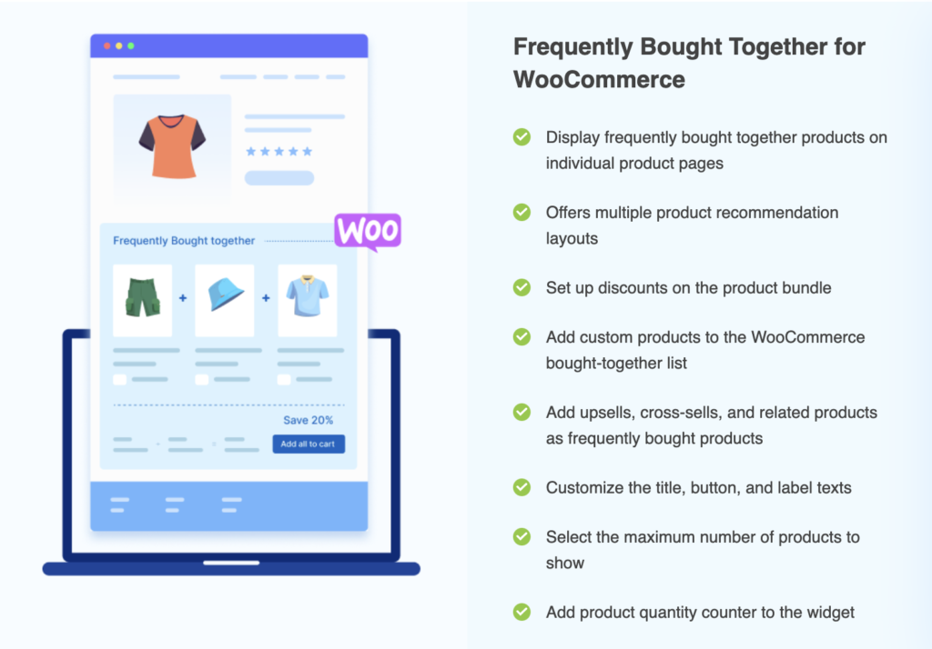 Complemento comprado con frecuencia juntos para WooCommerce