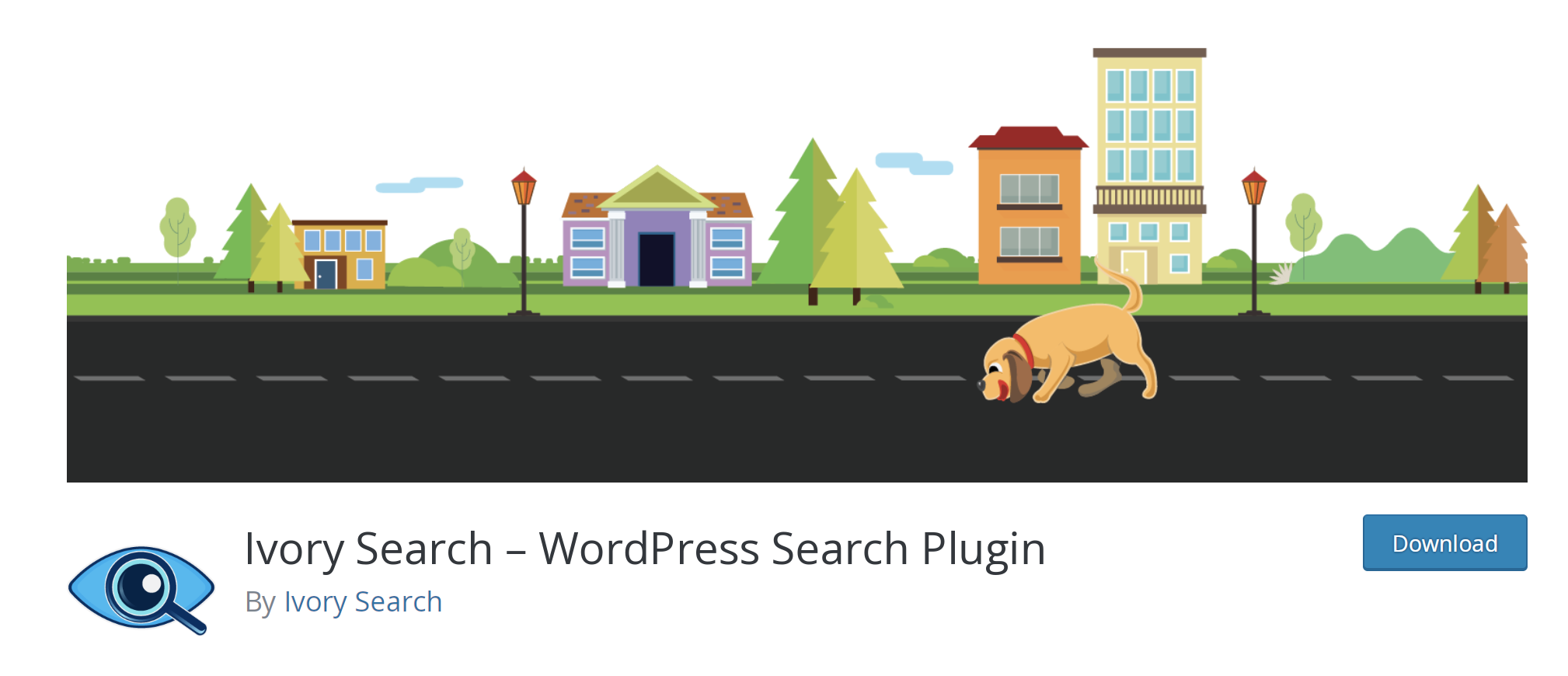 Liste Ivory Search dans le référentiel WordPress