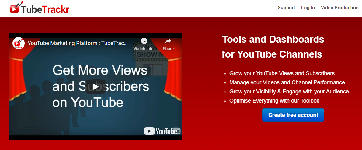 Tube Tracker- Sette YouTube Rank Tracker