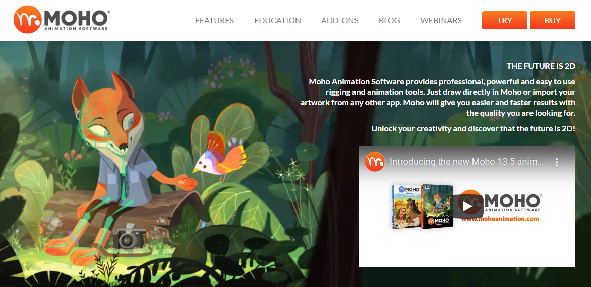 Moho Pro - Software di animazione 2D