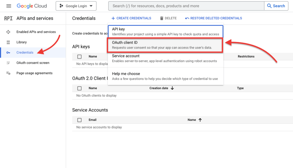 WordPress 10 での見込み客獲得のための Google ワンタップ ログイン google api s 8