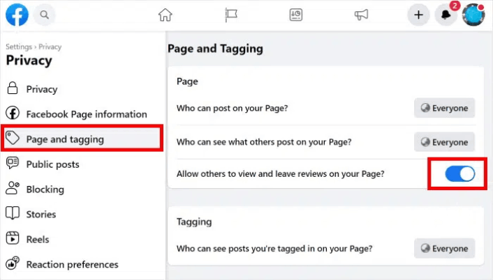 Cara mendapatkan ulasan Facebook