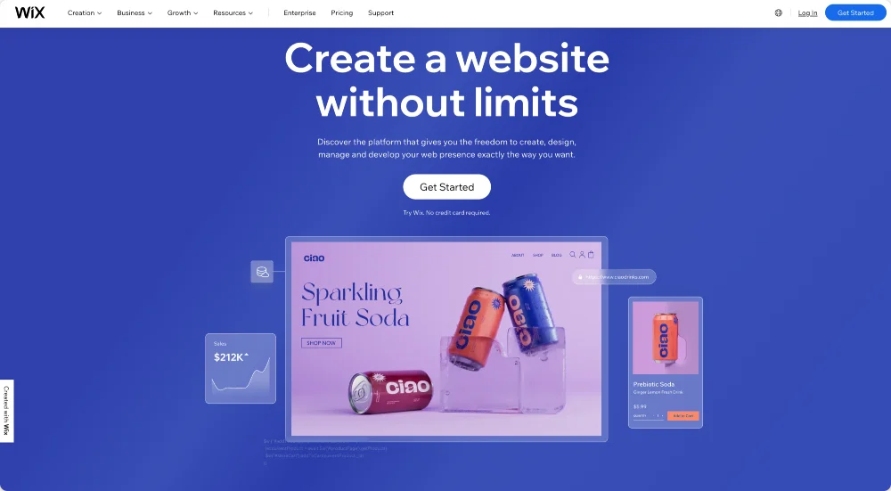 ウィックス Shopify 代替