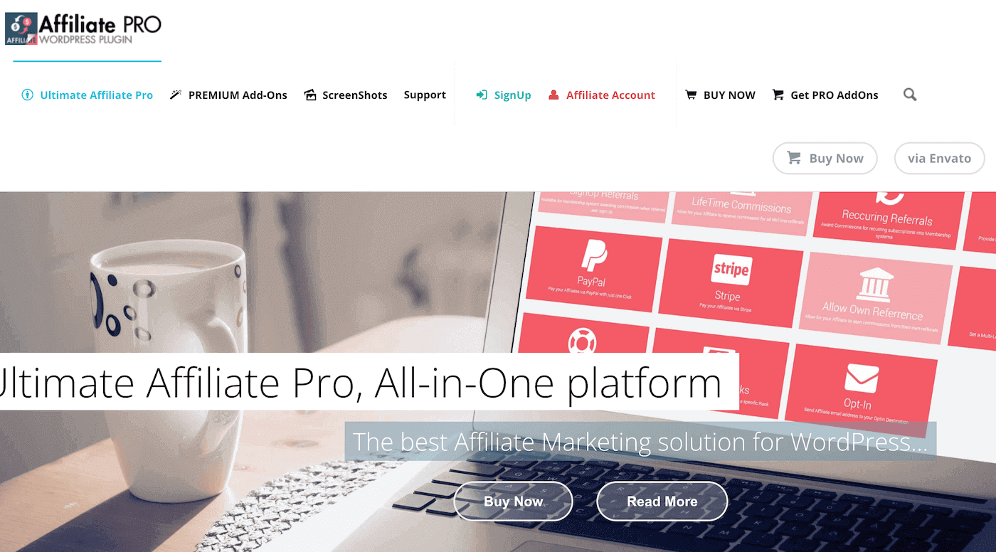 ปลั๊กอิน Ultimate Affiliate Pro
