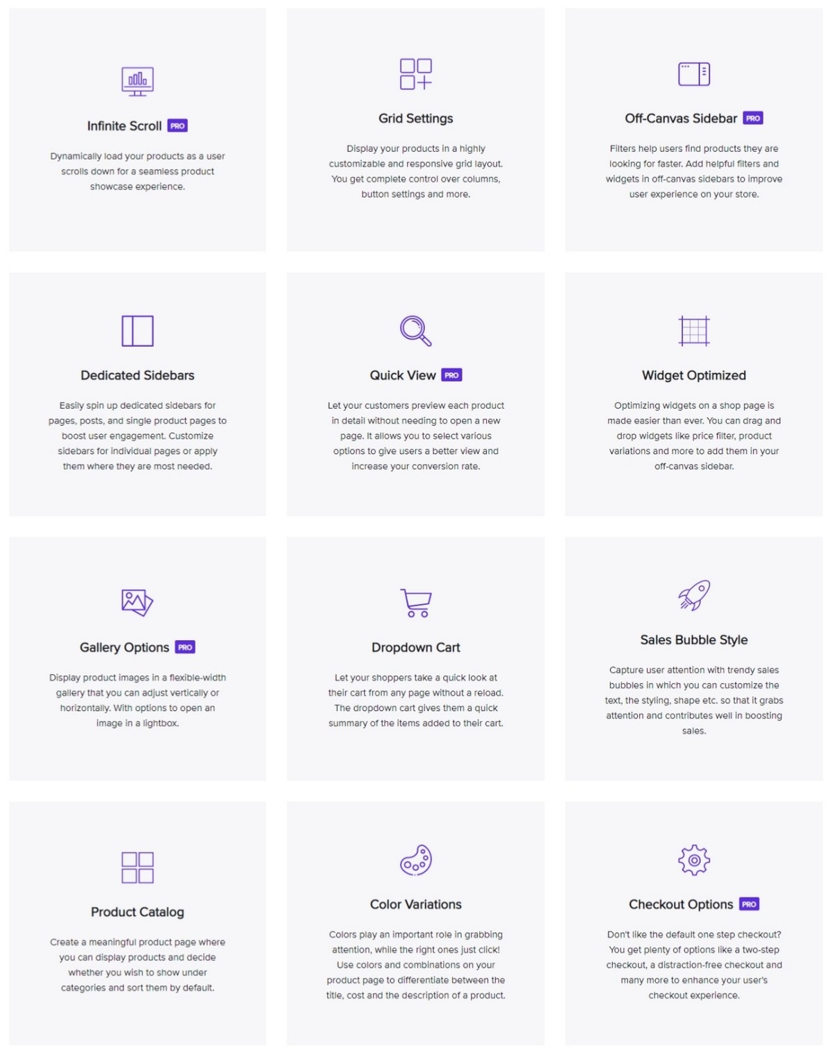 ตัวเลือก Astra Theme WooCommerce