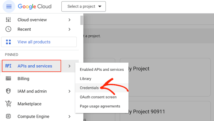 วิธีสร้างคีย์ Google API ใน Cloud Console How to create a Google API key in the Cloud Console