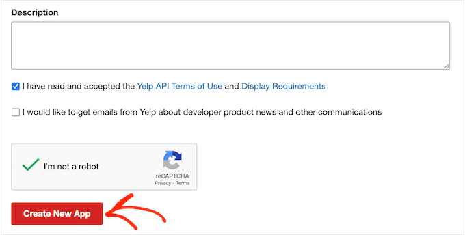 สร้าง Yelp เพิ่มในคอนโซลนักพัฒนา Creating a Yelp add in the Developers console
