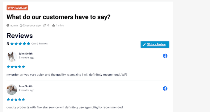 วิธีแสดงความคิดเห็น Facebook บนเว็บไซต์ WordPress How to show Facebook reviews on a WordPress website