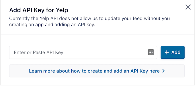 วิธีเพิ่มคีย์ Yelp API ให้กับ WordPress How to add a Yelp API key to WordPress