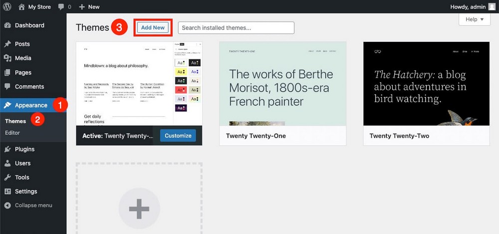 Cómo instalar un nuevo tema en WordPress