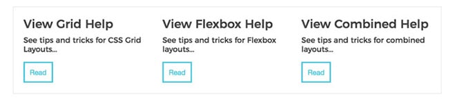 layout per griglia del volano e flexbox layout combinato screenshot del contenuto extra