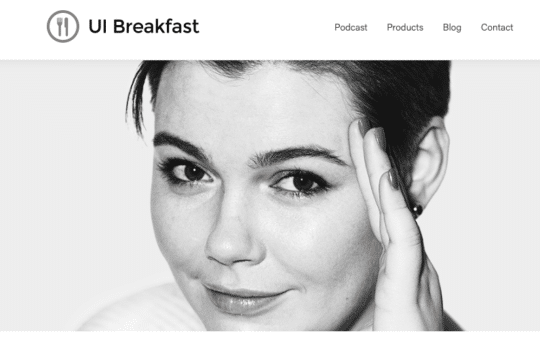 ภาพหน้าจอจากเว็บไซต์ UI Breakfast
