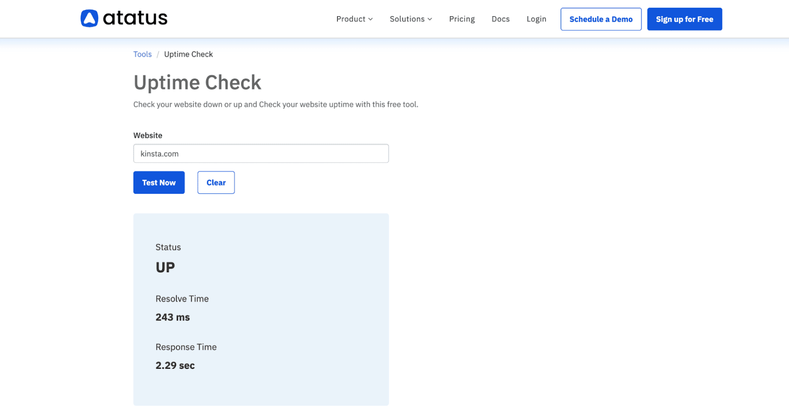 Sito web di Atato