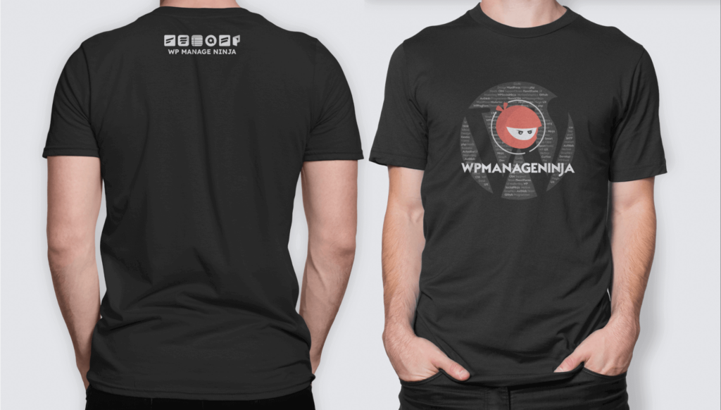 Camiseta WPManageNinja