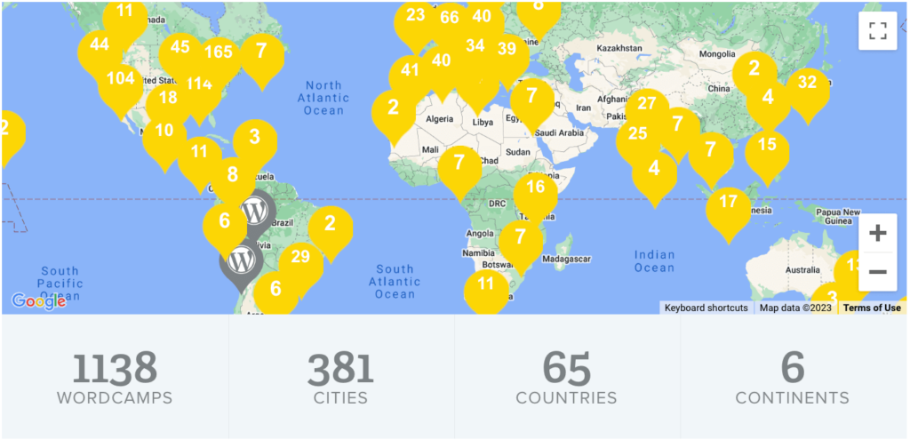 WordCamp Ásia 2023, WordPress