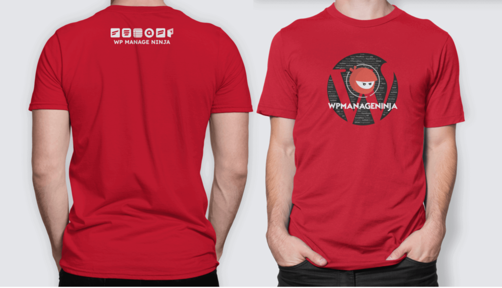 Camiseta WPManageNinja
