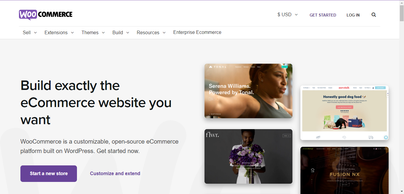 woocommerce لمتجر البضائع عبر الإنترنت