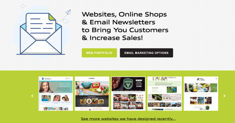 Creative Web Ideas 網站截圖