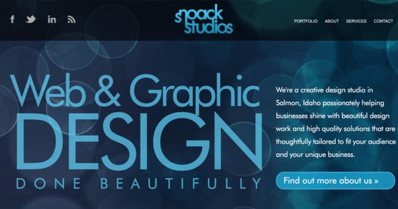 Snoack Studios網站截圖