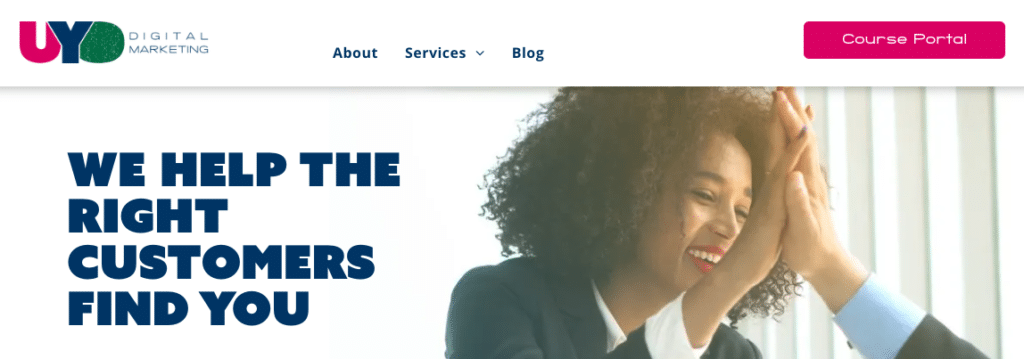 Uyo Digital Marketing網站截圖