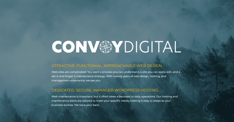Convoy Digital網站截圖