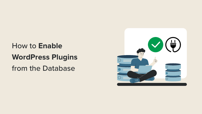 如何啟用從數據庫 og 激活 wordpress 插件 How to enable/activate WordPress plugins from the database