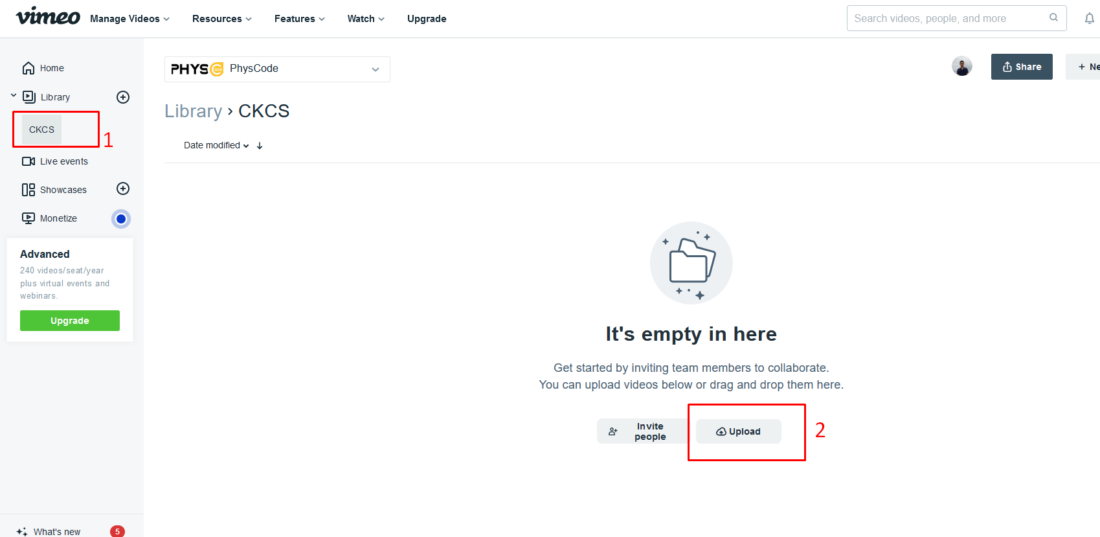 如何管理 Vimeo 隐私设置和添加团队成员 79 upload a video