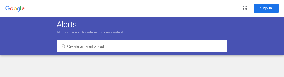 Google แจ้งเตือน