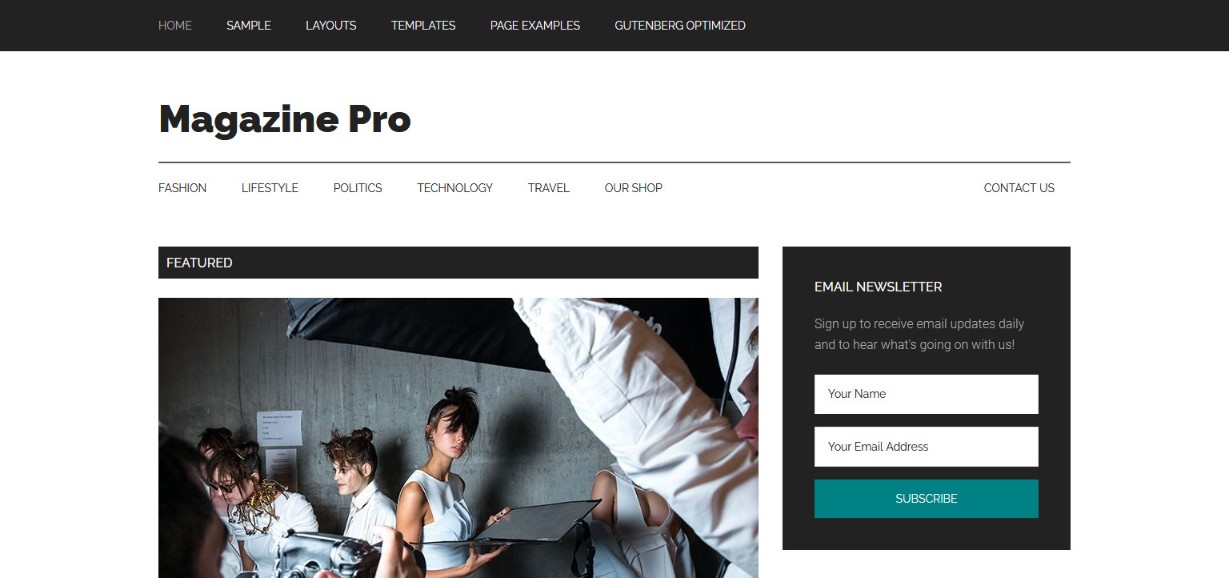 Revista Pro Gutenberg a optimizat tema wordpress