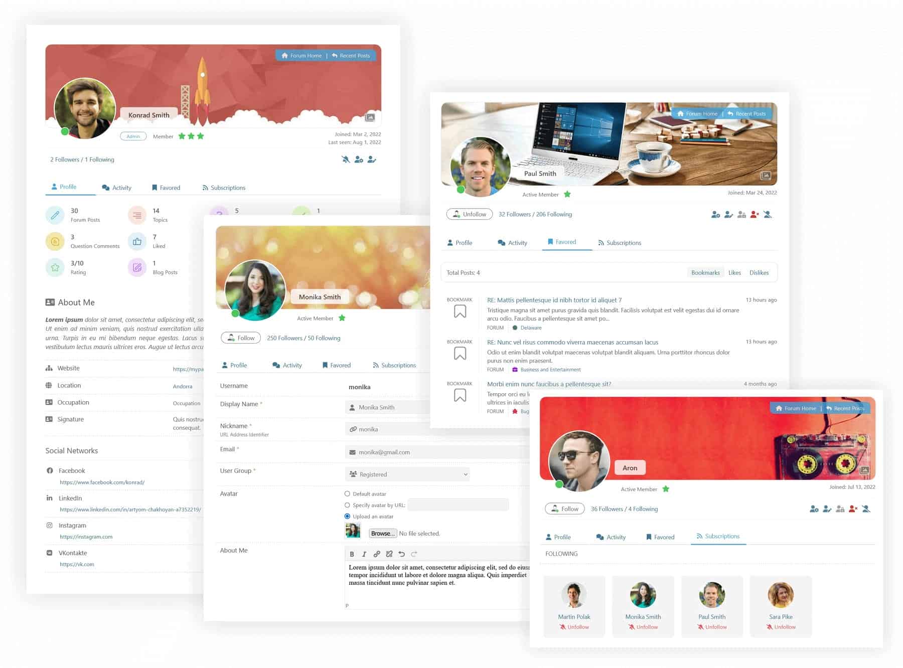 wpForo Forum Jakość Style i wzornictwo