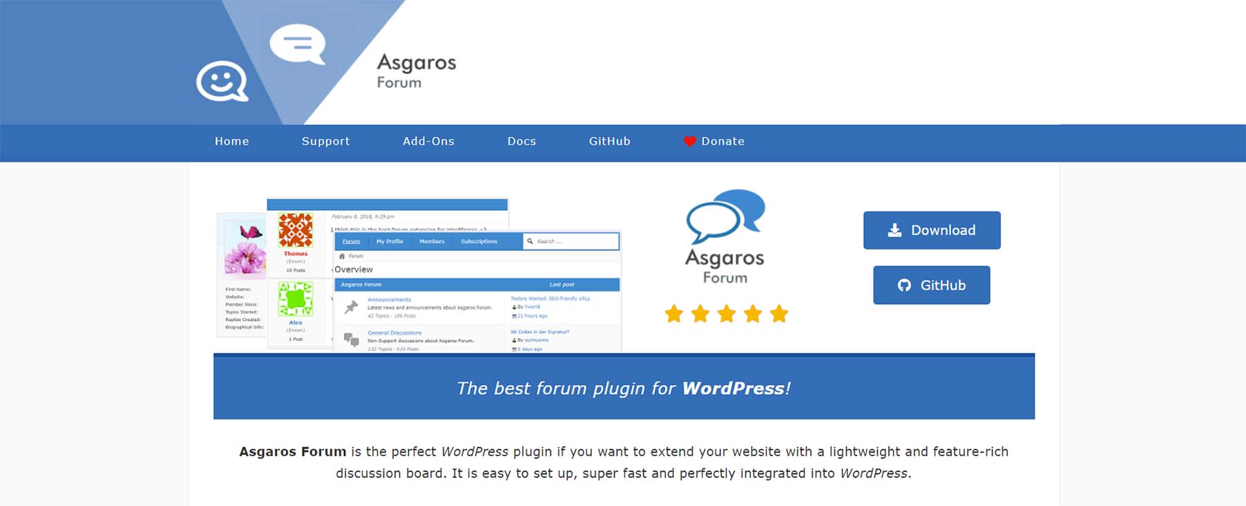 Asgaros Darmowa wtyczka forum WP