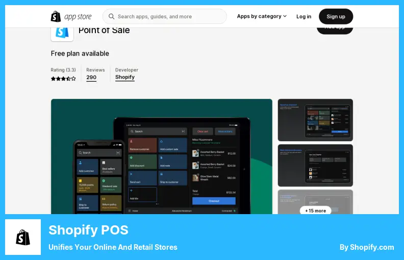 Shopify POS - รวมร้านค้าออนไลน์และร้านค้าปลีกของคุณเข้าด้วยกัน