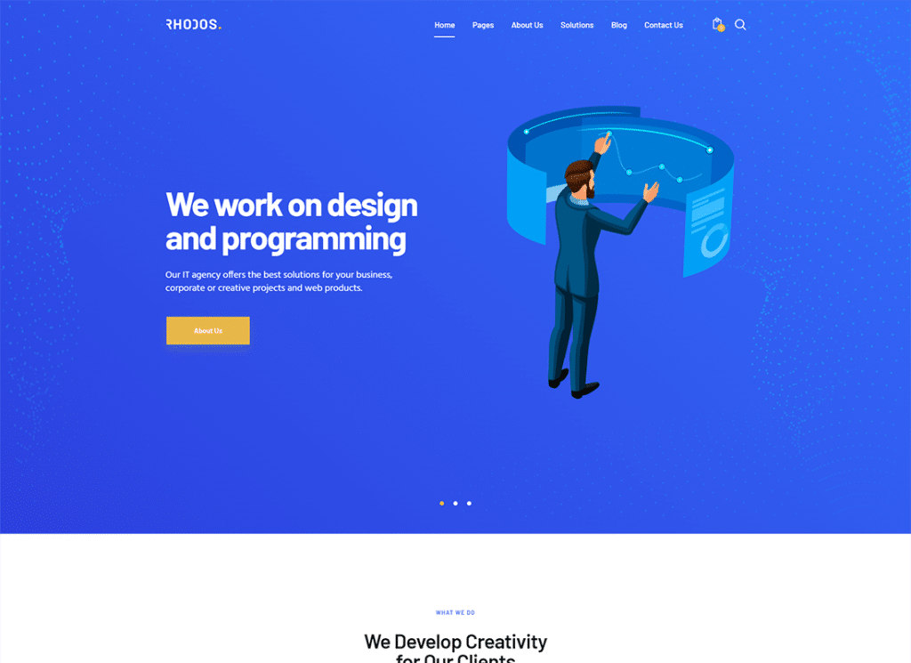 โรดอส | ธีม WordPress อเนกประสงค์สำหรับธุรกิจ