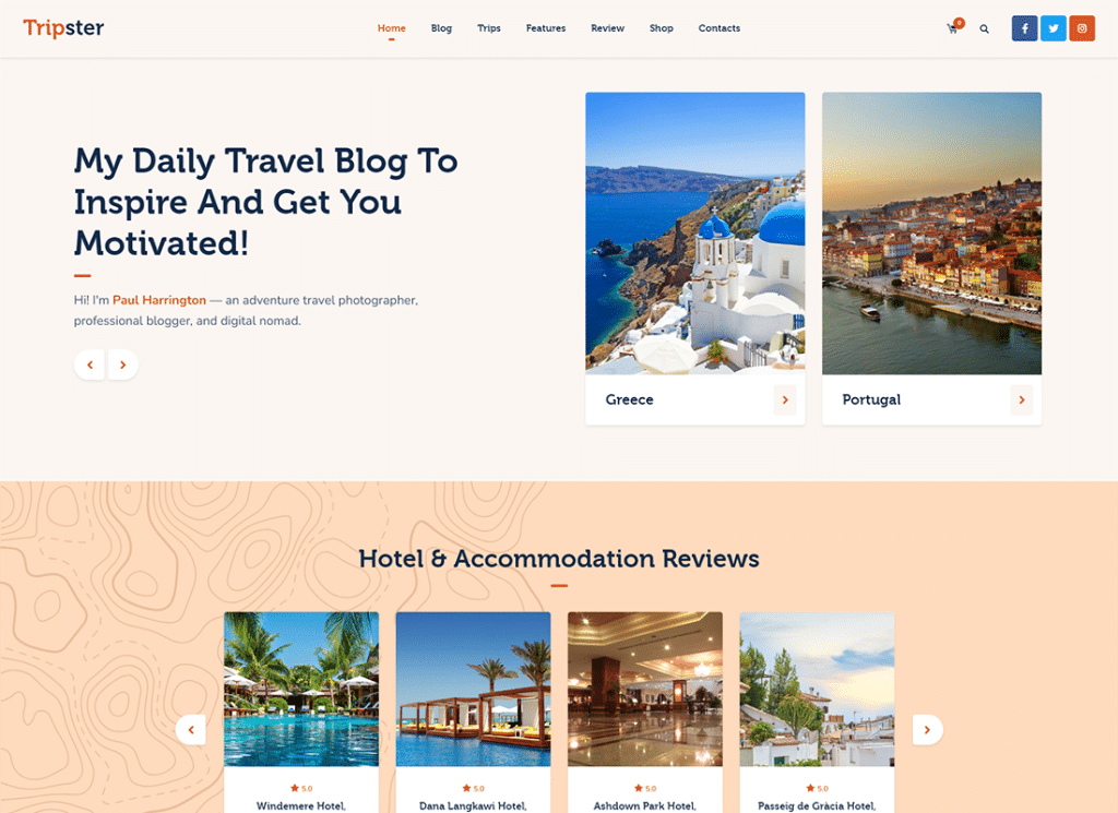viajero | Blog de viajes y estilo de vida de WordPress