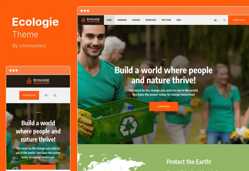 Ecologie Theme - Environmental NGO & Ecology WordPress 主题